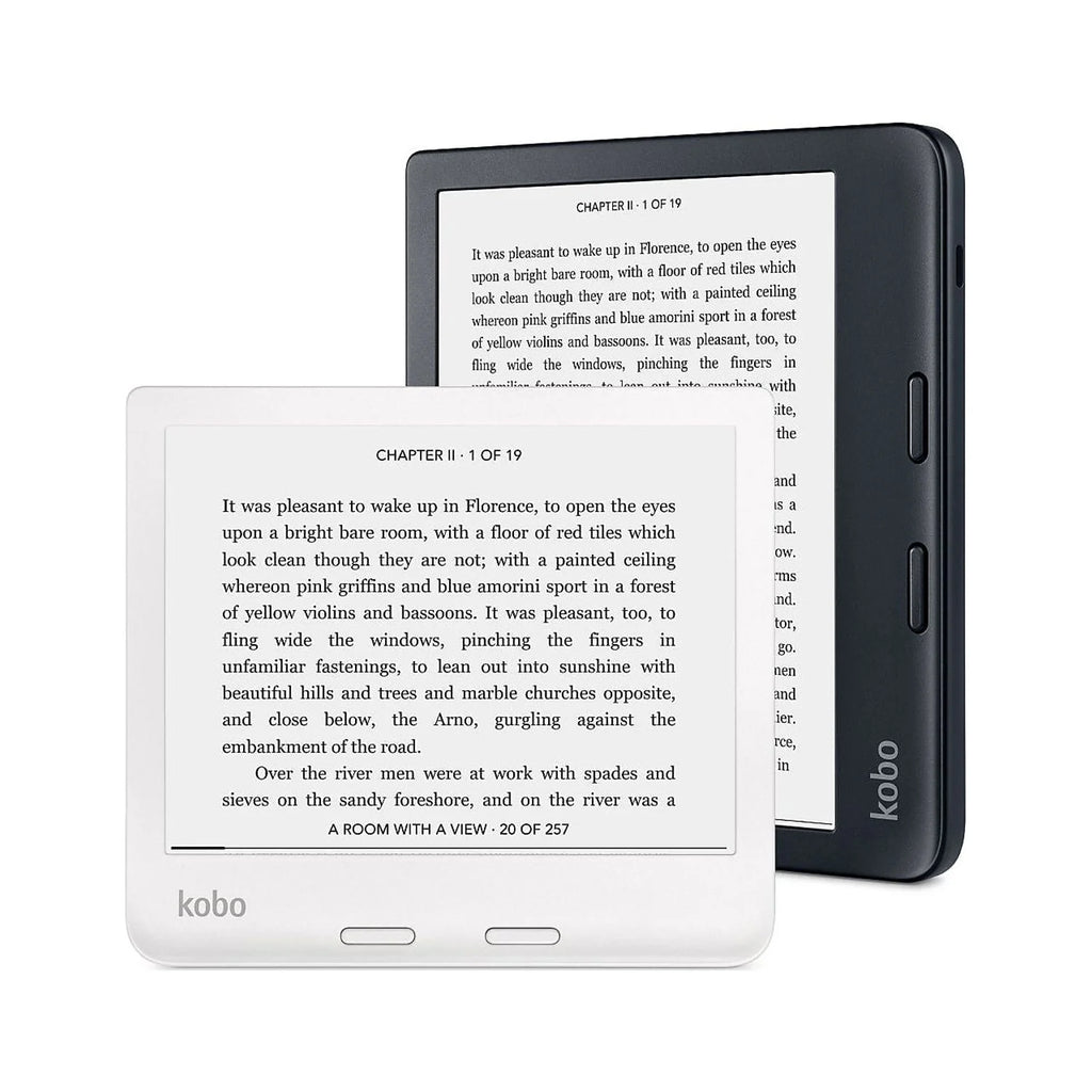 32GB Black Waterproof eReader with 7" Glare Free Touchscreen P529654