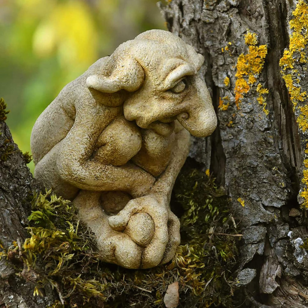 Cast Stone Troll Statues V2375