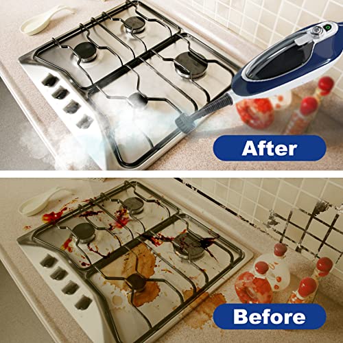 10-in-1 Floor Steamer Detachable Multi-Purpose Handheld Steam Cleaner with 11 Accessories F374883