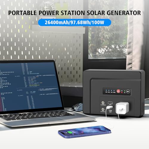 Portable Power Station with Solar Panel N888873