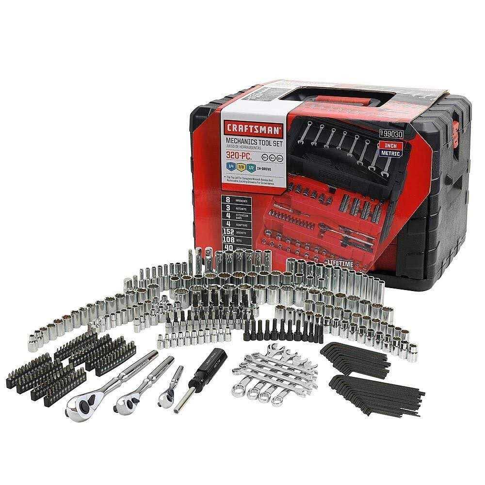 320-Piece Mechanics Tool Set W77489