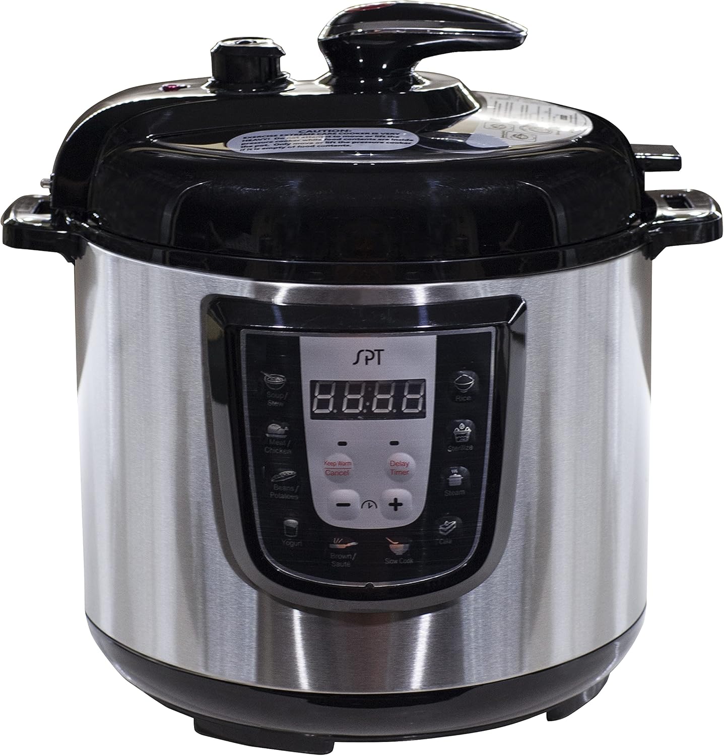 6-Quart Digital Stainless Steel Electric Pressure Cooker J52619