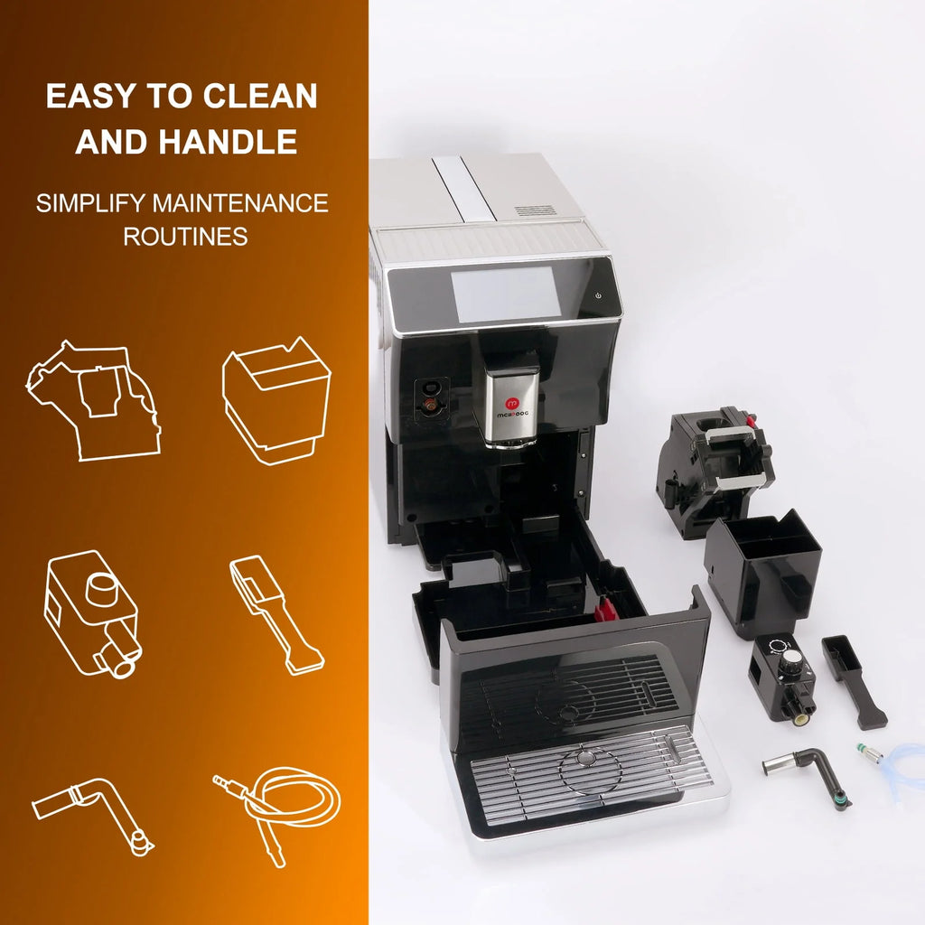 Black Super automatic Espresso Coffee Machine Y17253