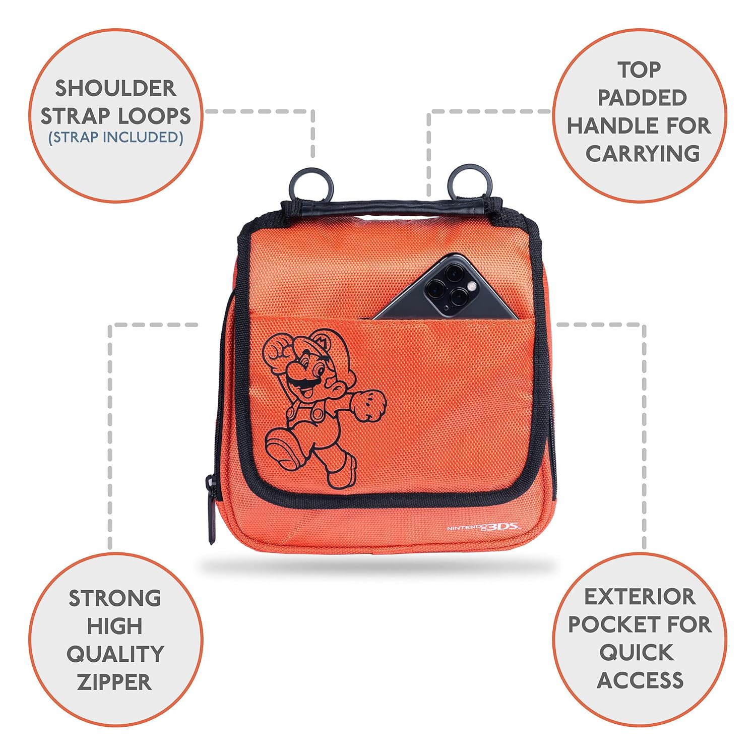 Case for 2DS, 3DS, 3DS XL, DS, DS XL R990673