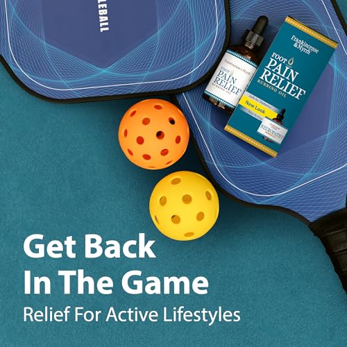 Foot Pain Relief Rubbing Oil with Essential Oils - 2 Pack D764661