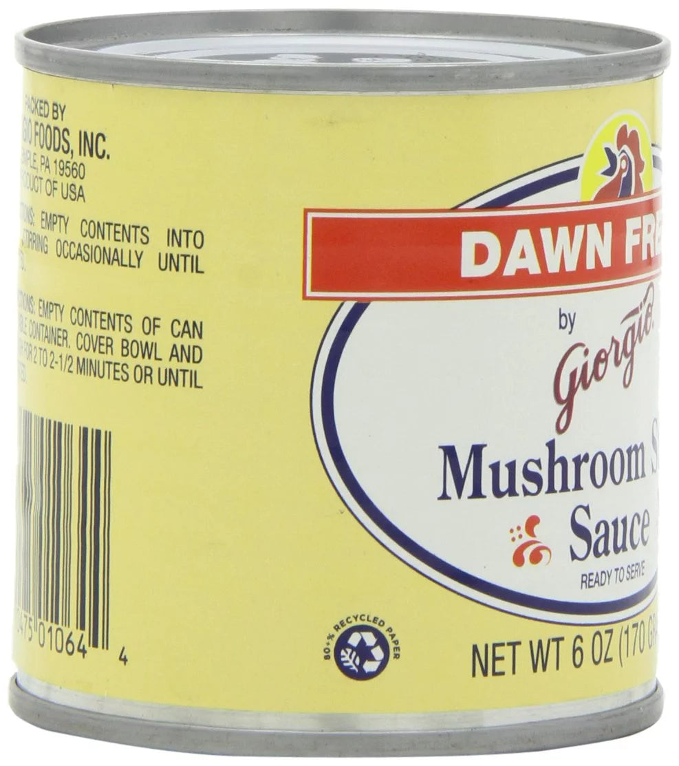 Fresh Mushroom Steak Sauce, 6-Ounce (Pack of 12) G20075