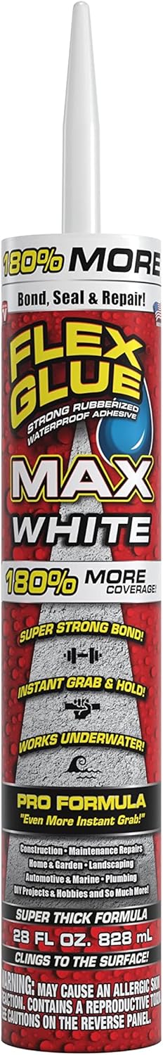 White 28 oz Flex Glue MAX C8294
