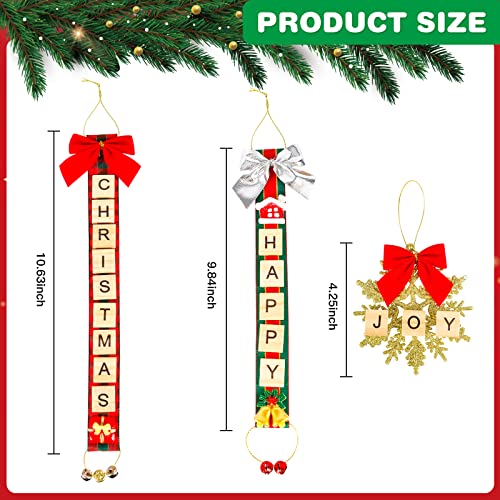 312 Pieces Christmas Ornaments DIY Xmas Arts and Crafts Decorations Supplies J2670