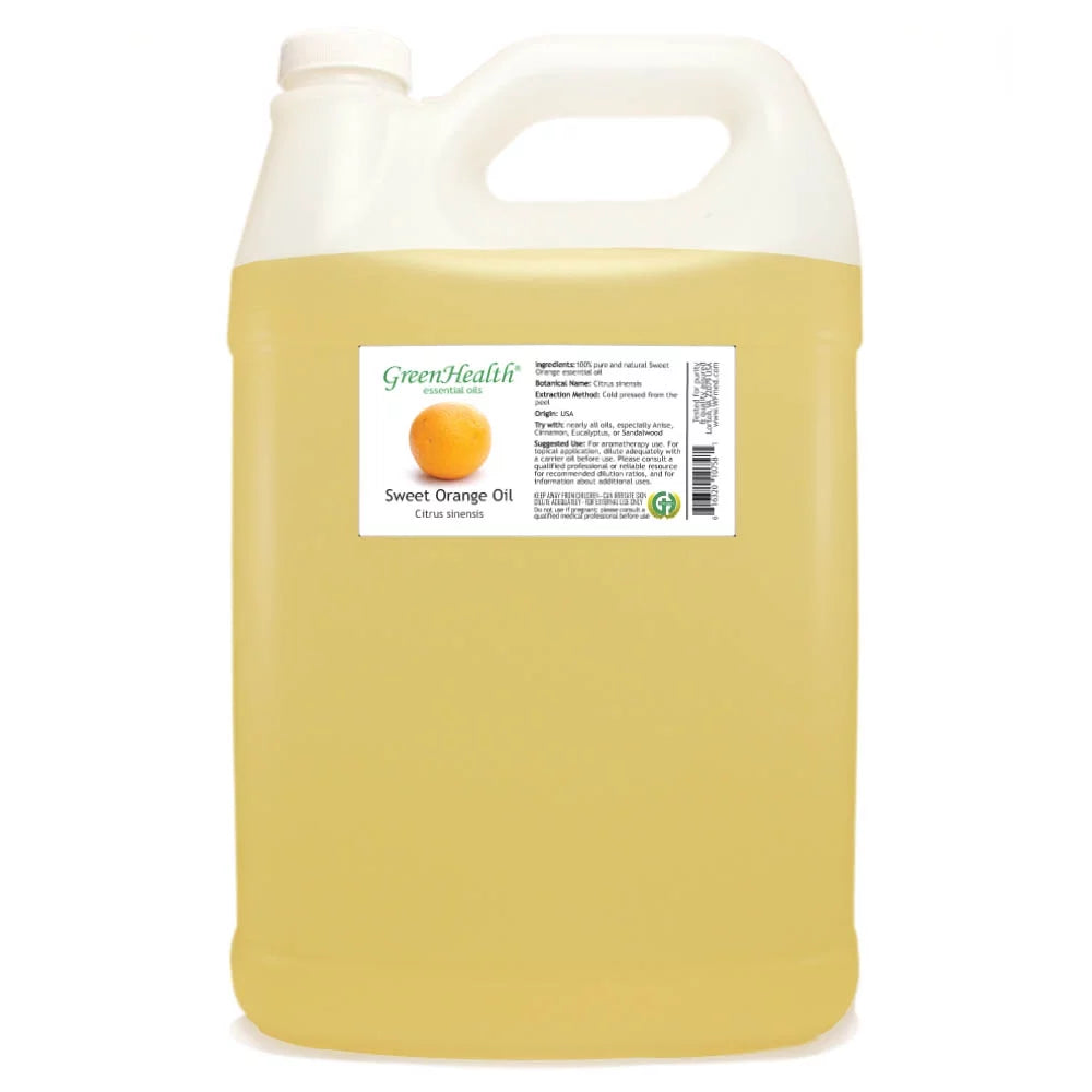 128 fl oz 100% Pure Sweet Orange Essential Oil J606023