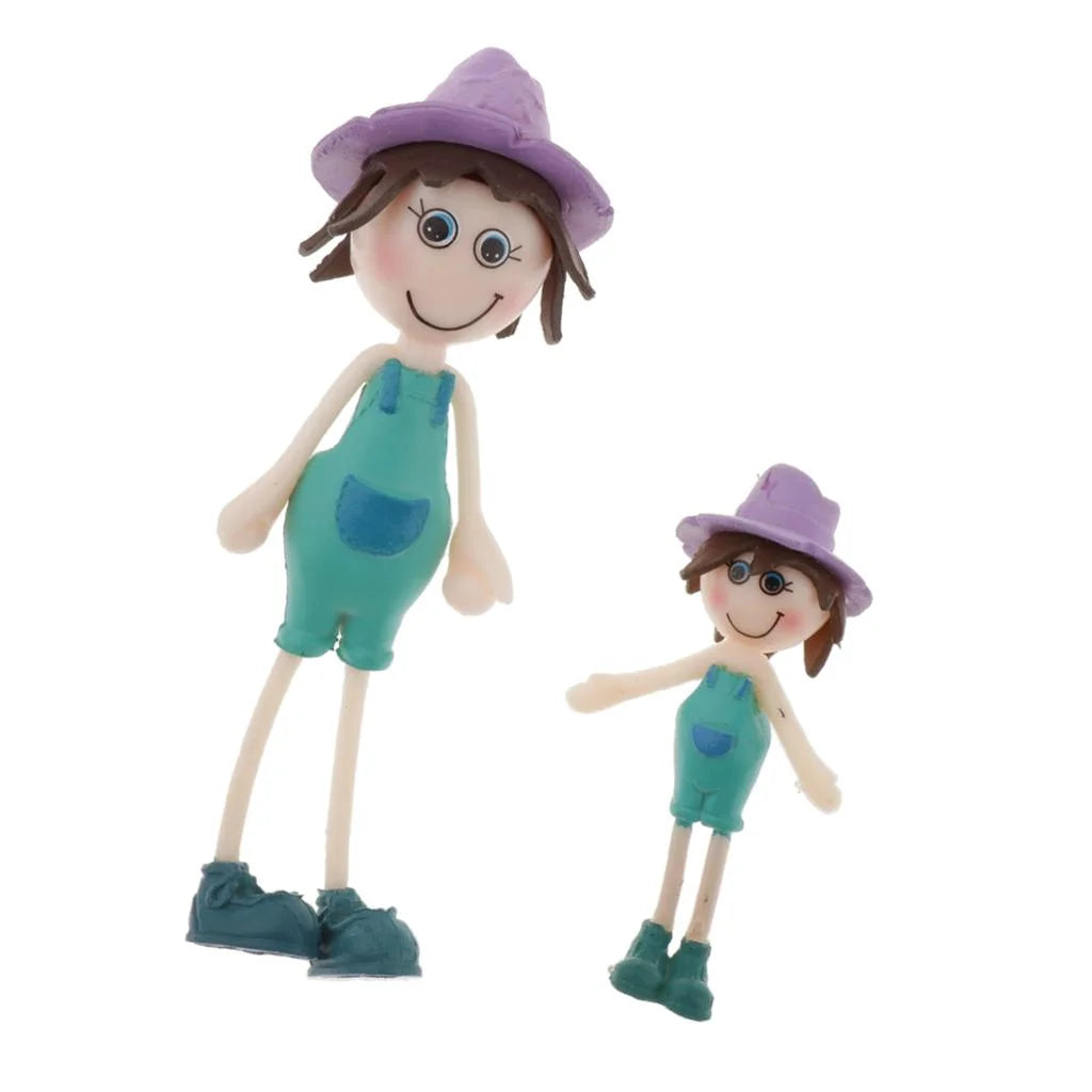 Green 1/12 Dollhouse Dolls Figures Z104