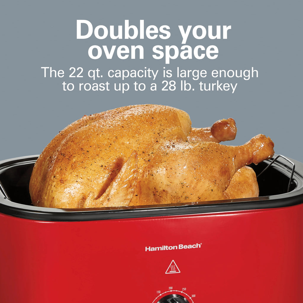 22 Quarts Stainless Steel Electric Roaster Oven Z25632