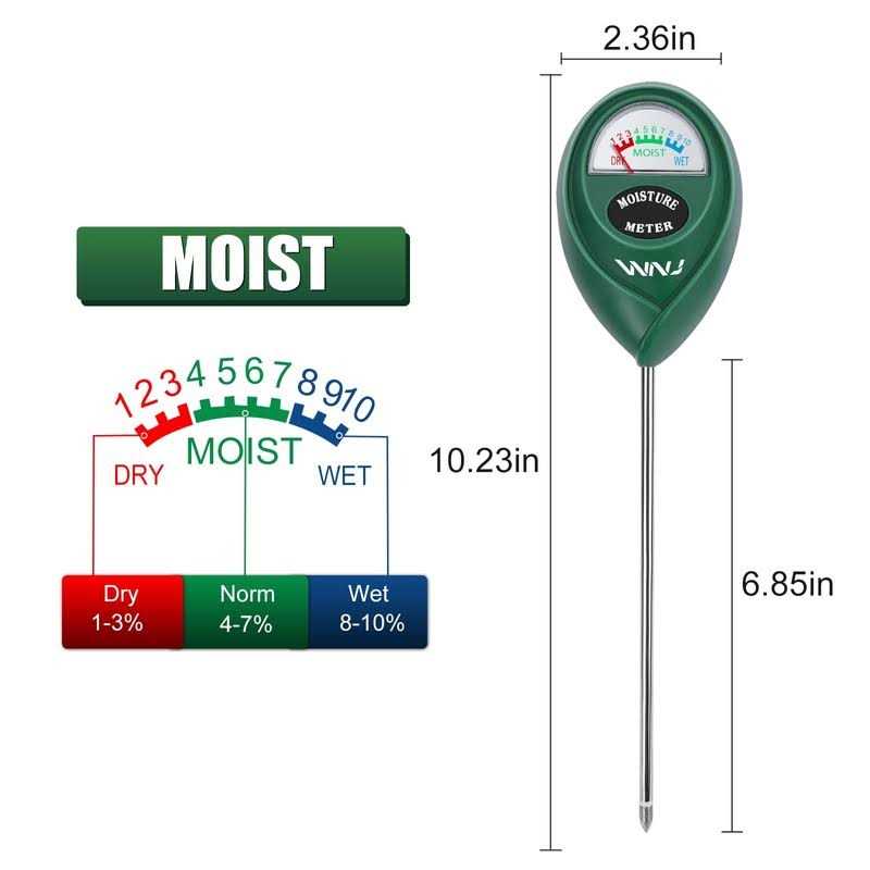 2 Pack Soil Moisture Meter Z564