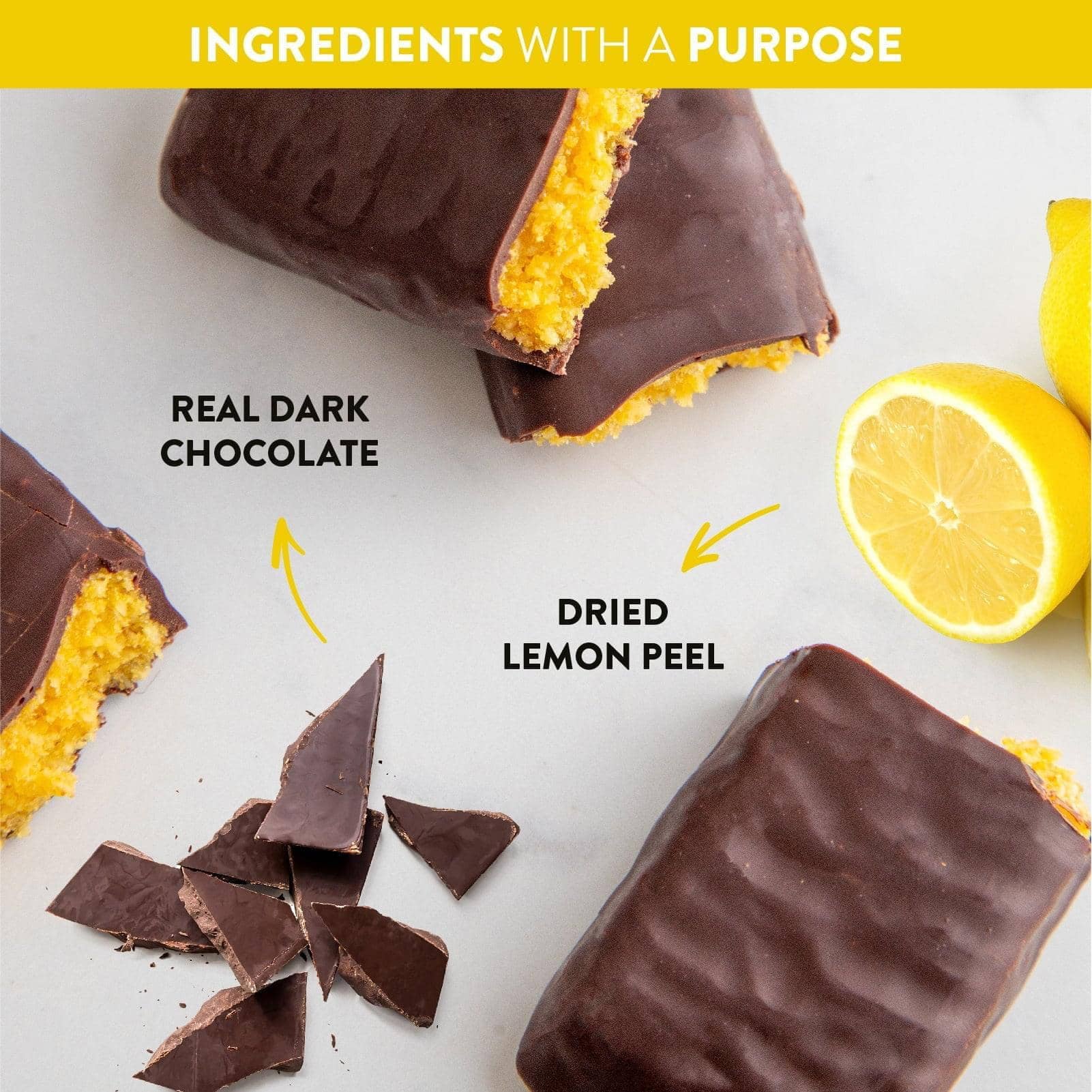 Dark Chocolate Lemon Coconut (12 Pack) A47263