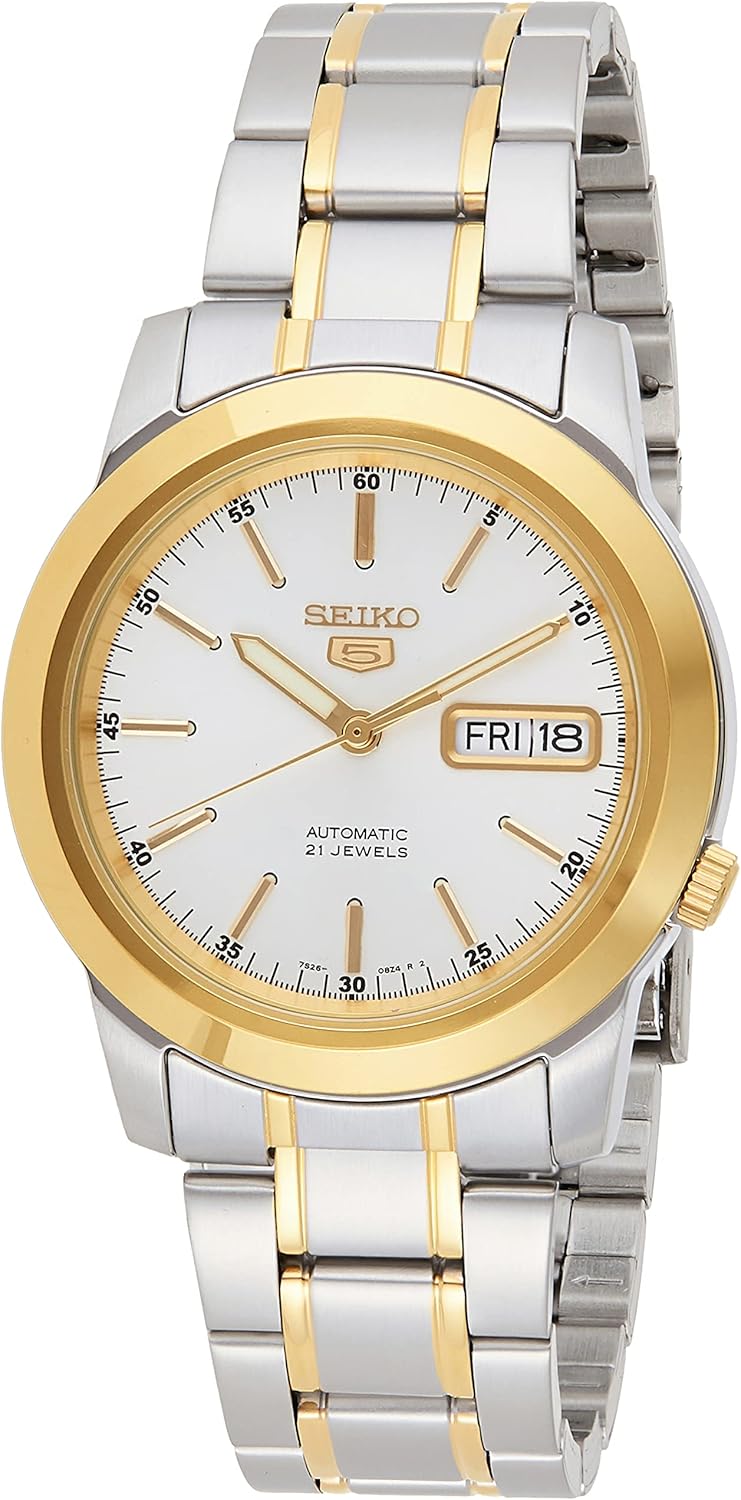 White Dial Two-Tone Stainless Steel Automatic Watch L332763