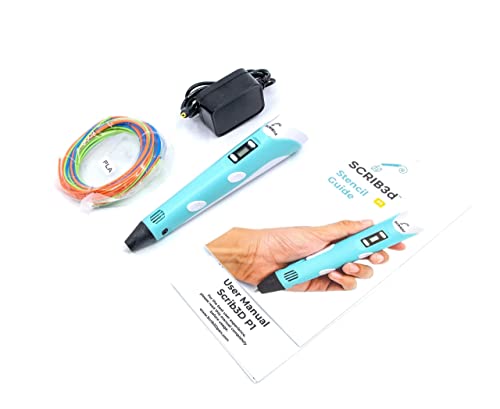 3D Printing Pen with PLA Filament and Stencil Book O88366