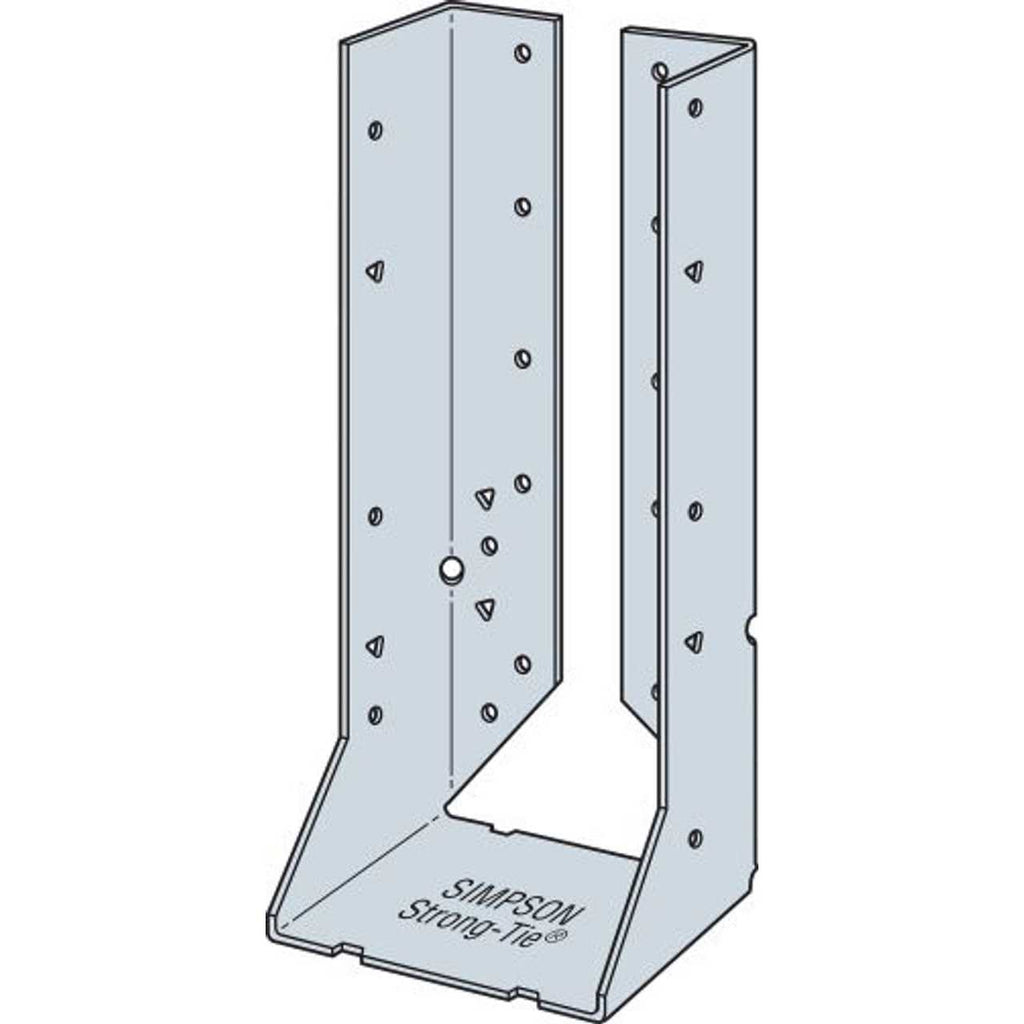 Galvanized Face-Mount Concealed-Flange Joist Hanger for Double 2x10 V508019