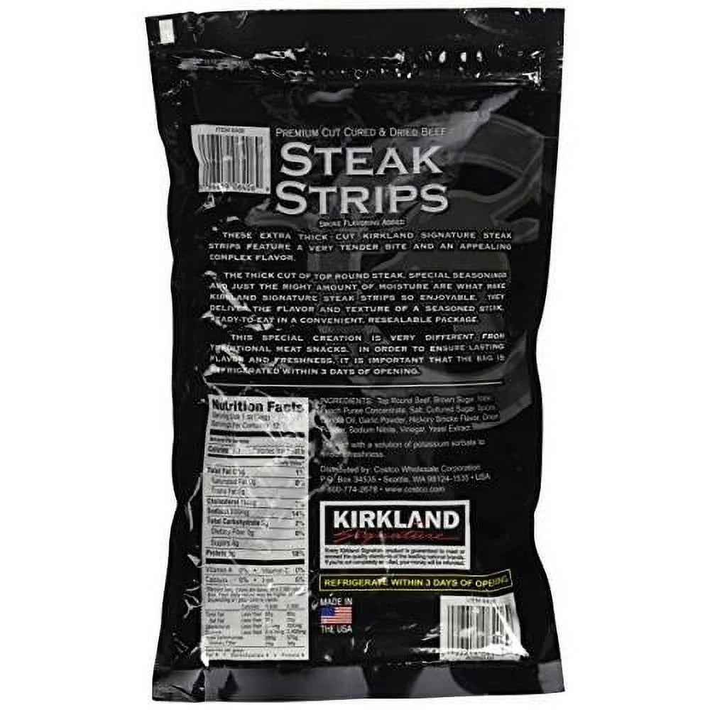12 Oz Steak Strips Jerky O63722