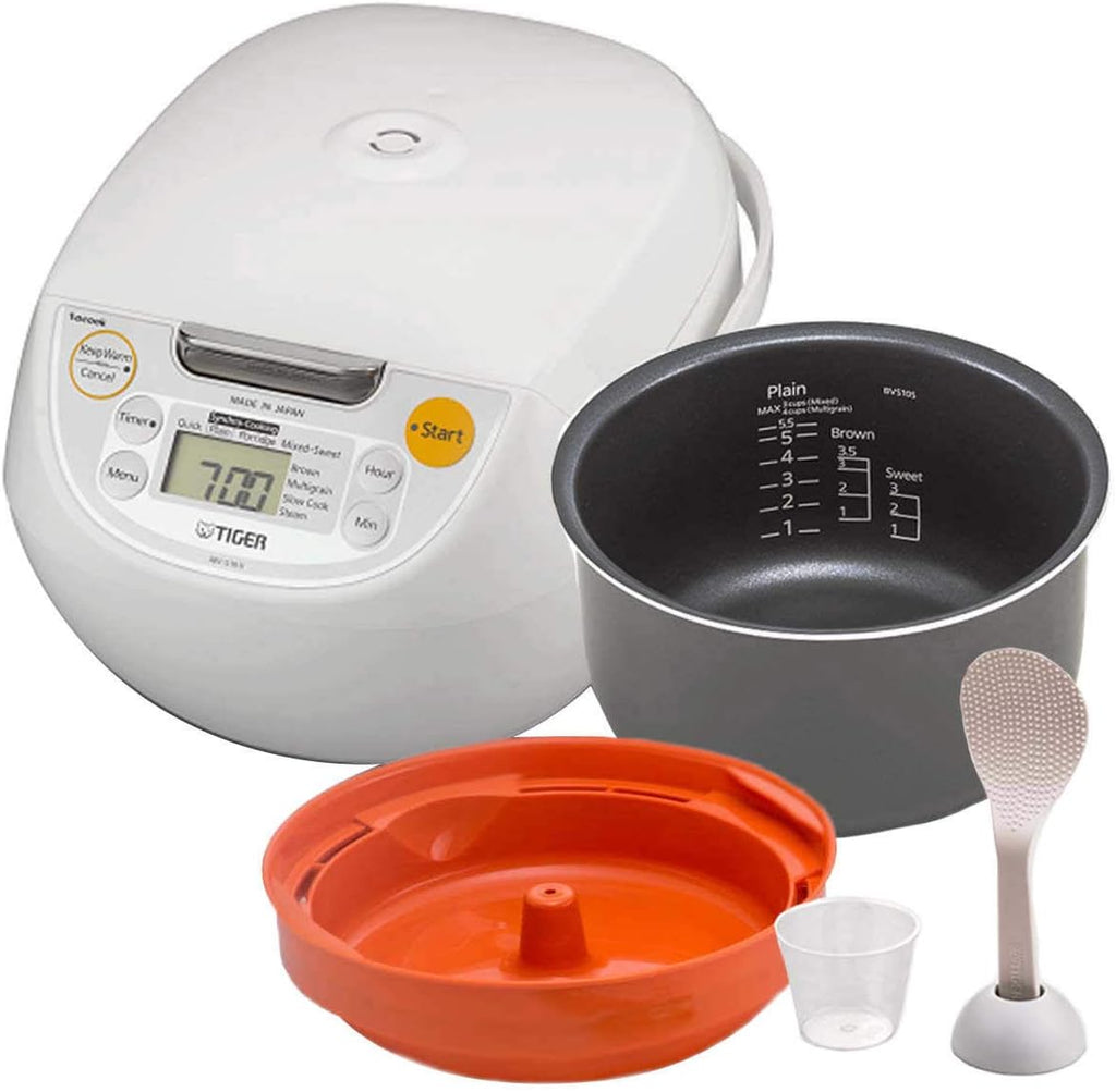 5.5-Cup Micom Rice Cooker and Warmer with Stainless Steel Non-Stick Inner Pot H2943