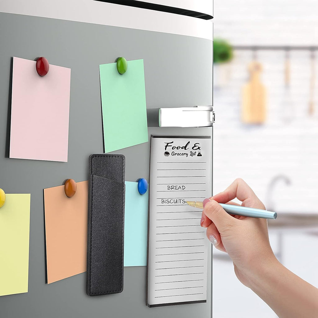 2 Pieces Magnetic List Set with Pen Holder V3715