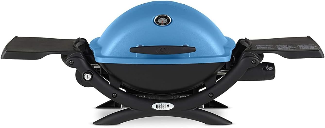 Blue Liquid Propane Grill Bundle with Adapter Hose and Cover (3 Items) K2936