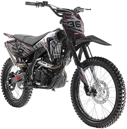 Green 250cc Dirtbike with 5 Speed Manual Clutch 21/18 inch Tires N981433