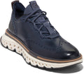 Navy Blazer Ivory Wingtip Oxford A413