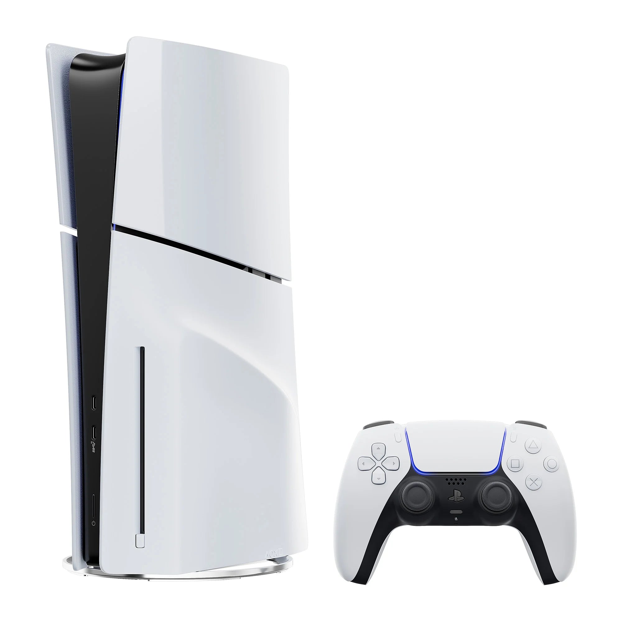 White 2TB SSD PS5 Gaming Console with Two Controllers K311794