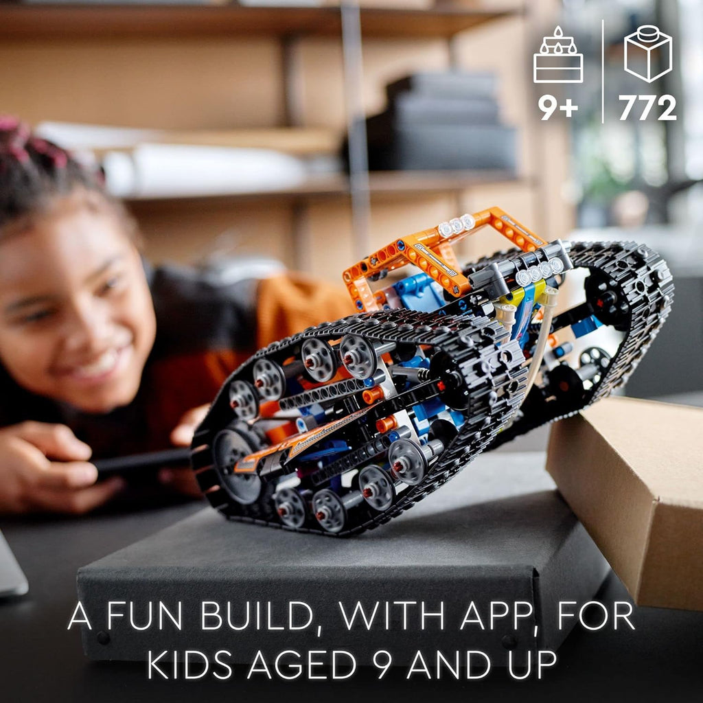 App-Controlled Transformation Vehicle Building Car Kit B35311