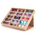 Sunglasses Organizer Storage Eyeglasses Holder Case Box with Lid A121