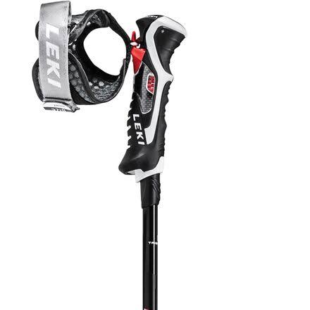 Carbon 14 3D Ski Poles Black/Red, 135cm Z753018