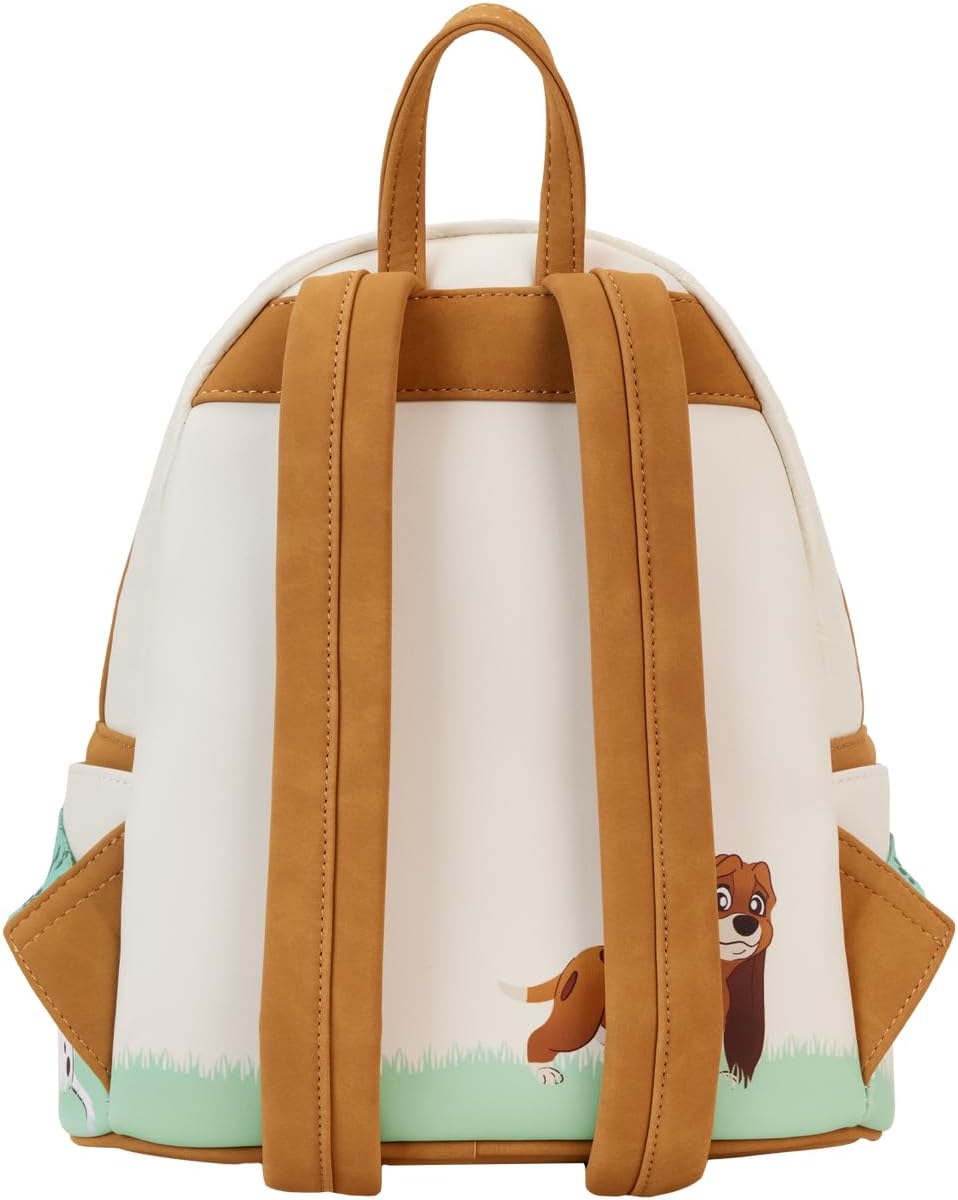 Loungefly Disney I Heart Dogs Dog House Triple Lenticular Double Strap Shoulder Bag Z9273