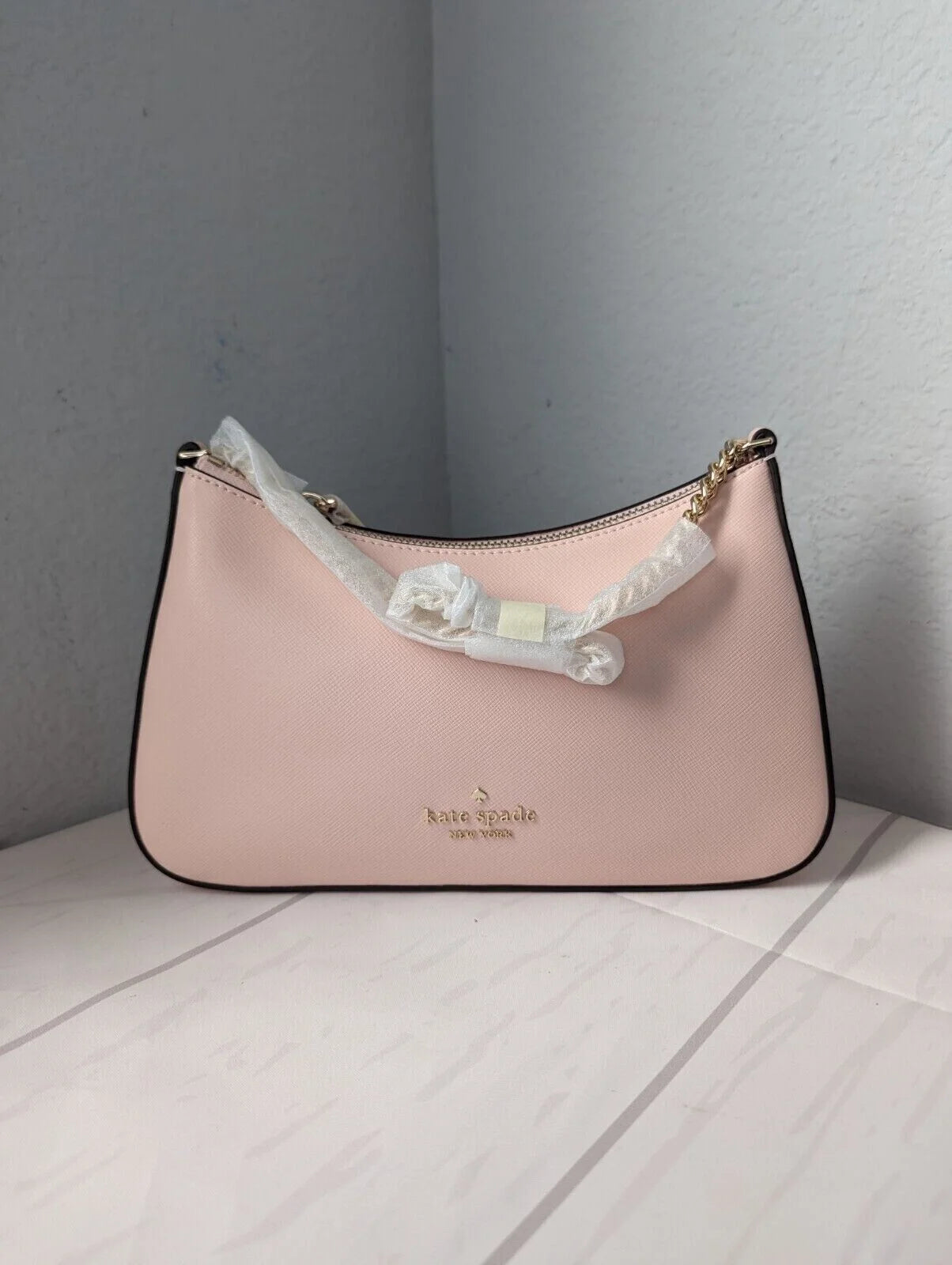 Convertible Crossbody Crossbody Conch Pink Saffiano Leather I4742