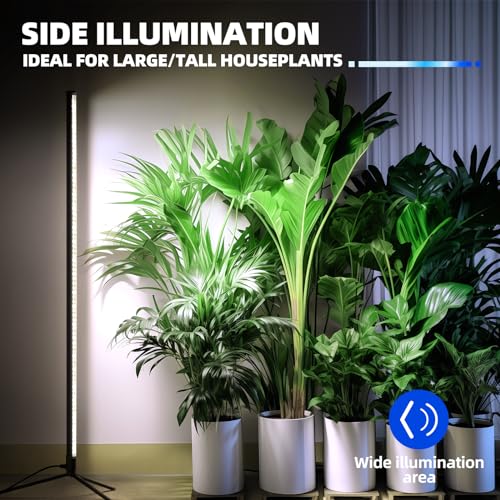 42W 169 LEDs Full Spectrum T10 Vertical Standing Plant Grow Light with Tripod Floor Stand M890