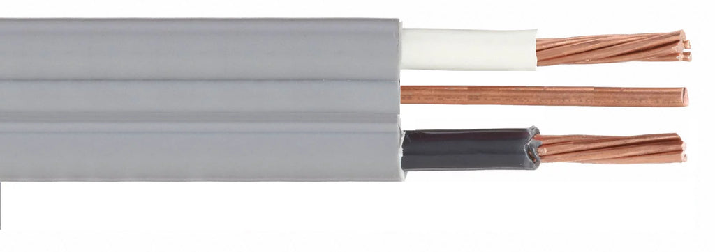 100' 6/2 UF-B Underground Feeder Cable With Ground Gray 600V O816