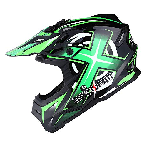 Matt Black Full Face Motocross Helmet M53028