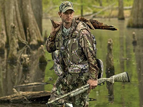 Adjustable Turkey Hunting Vest with Seat Cushion X2673