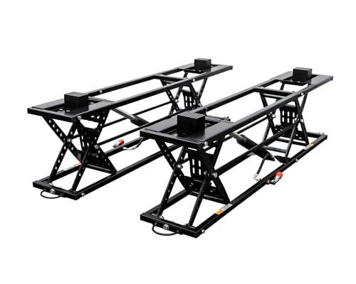 7000 LBS Portable Car Lift with 28" Max Height S57654