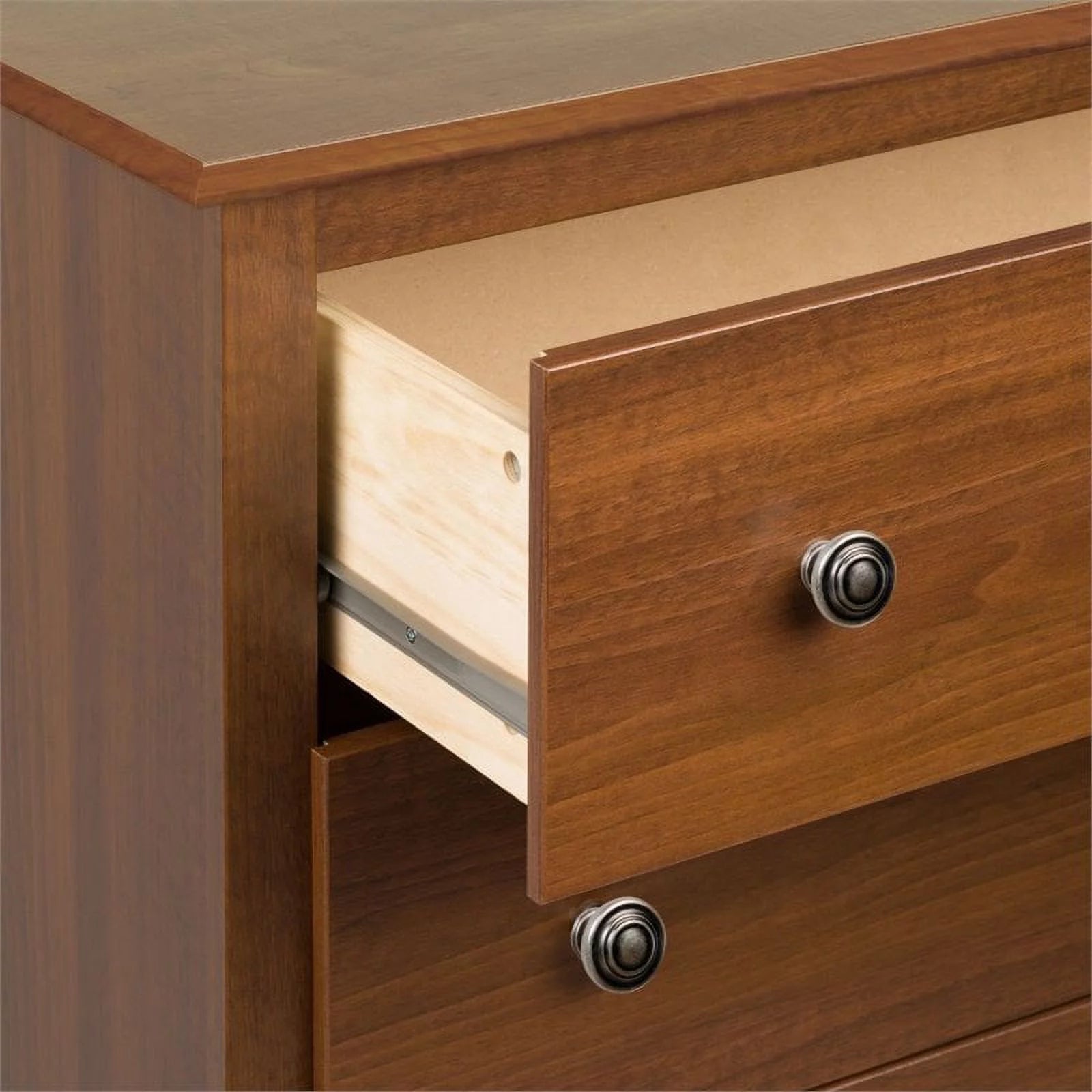 6 Drawer Cherry Double Dresser V310