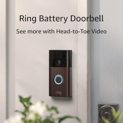 Satin Nickel Battery Doorbell W205