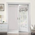 Cream Blackout Door Curtain 2 Panel W26 x L68 Z4548