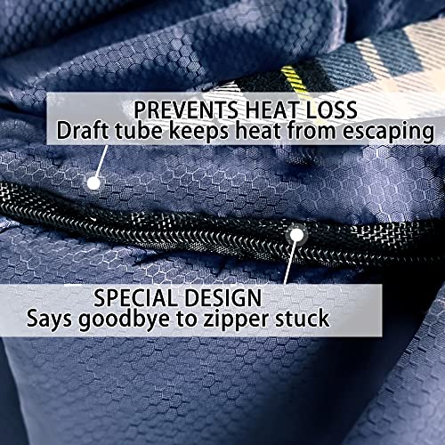 100% Cotton Flannel XXL Sleeping Bag L71783