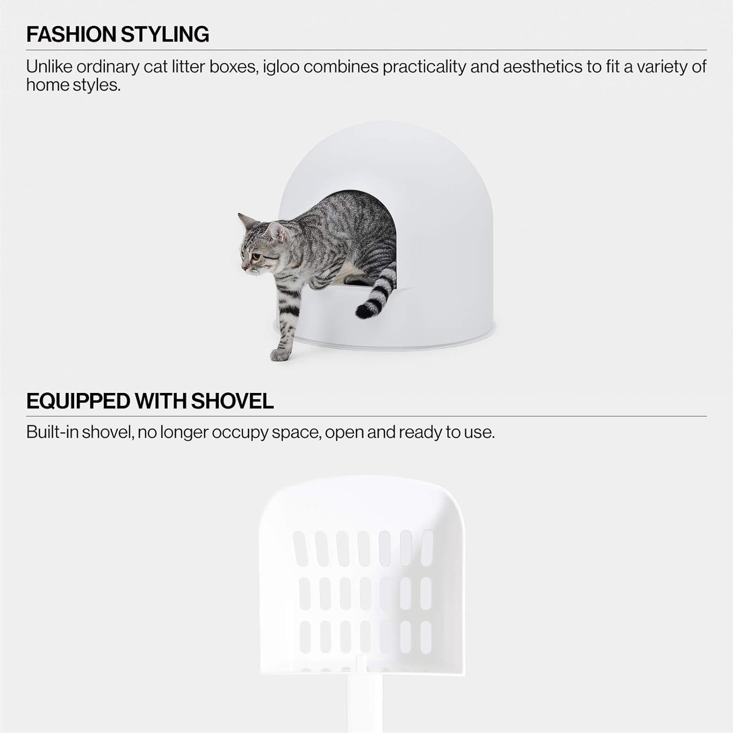 Extra Large Dome Cat Litter Box Q615