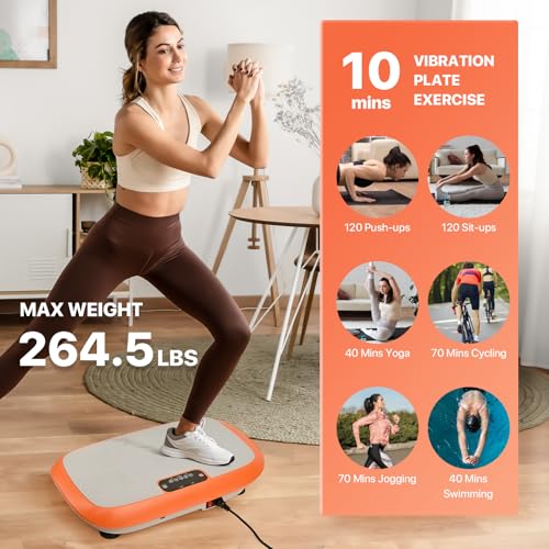Vibration Plate Exercise Machine with 99 Adjustable Speeds Z249414