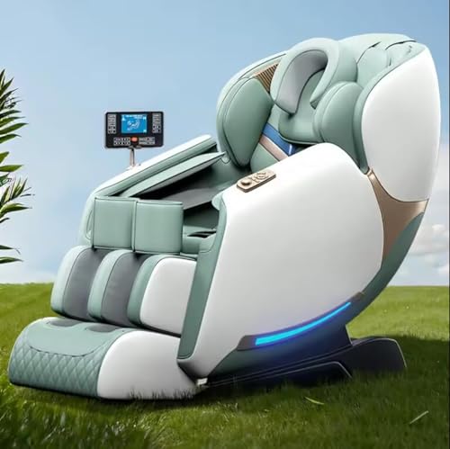 Green 3D Zero Gravity Massage Chair with Bluetooth Speaker R642523