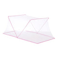 Pink 190x160x80cm Collapsible Bed Canopy M52013