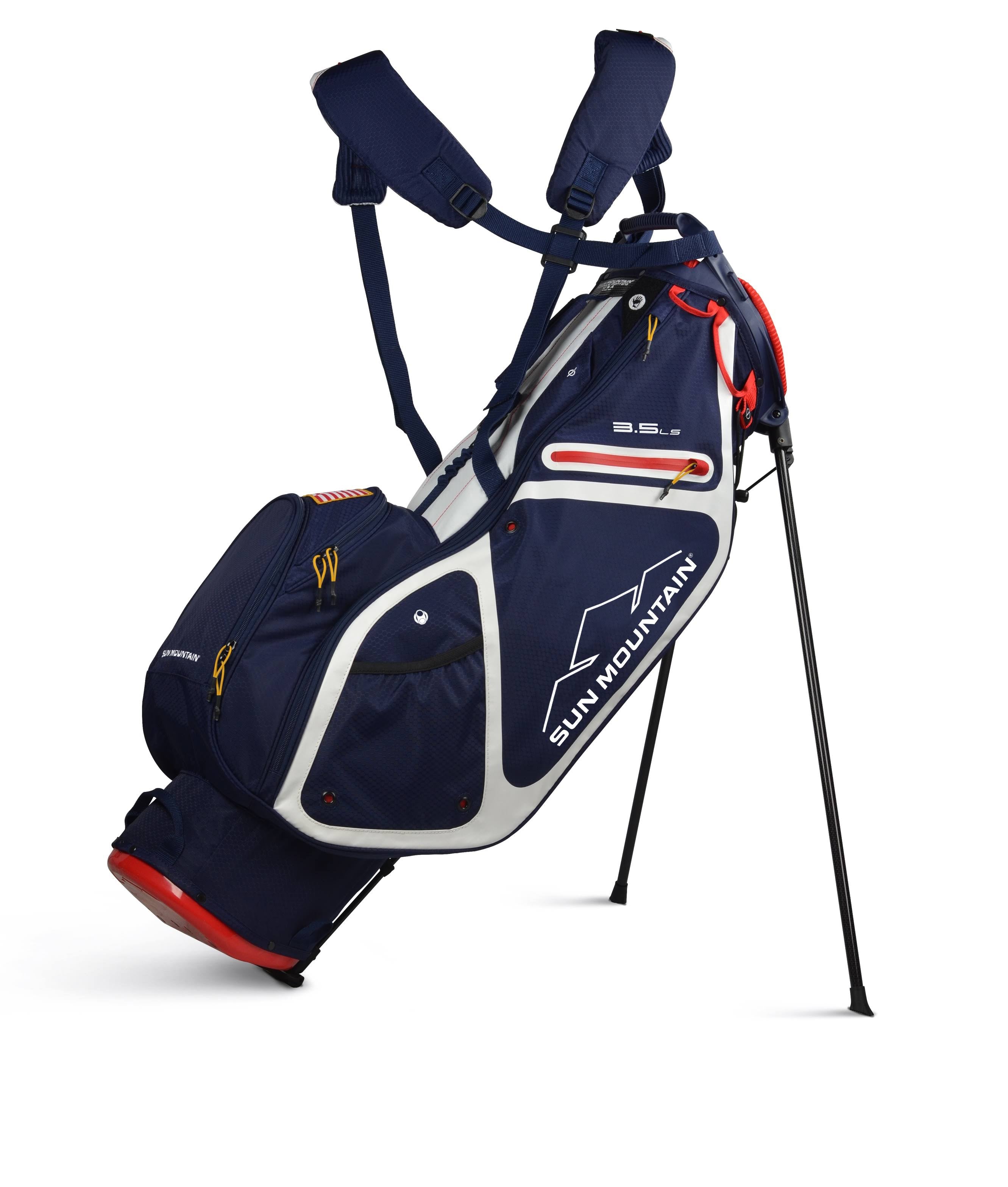 Navy/White/Red Stand Bag T5912