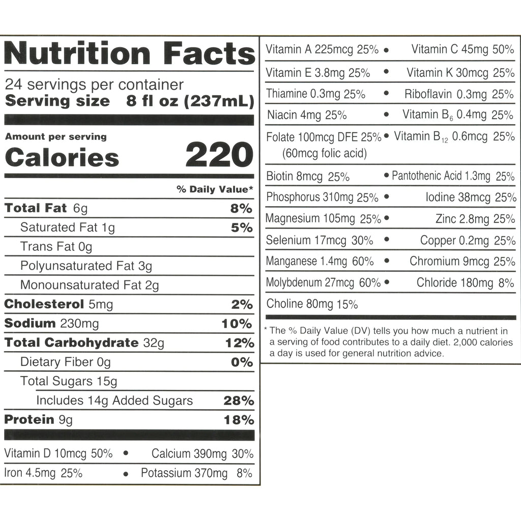 Vanilla Nutritional Shakes, 8 fl oz, 24 Count R95187