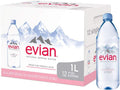 Natural Spring Water, 12 Bottles, 1 Liter W539