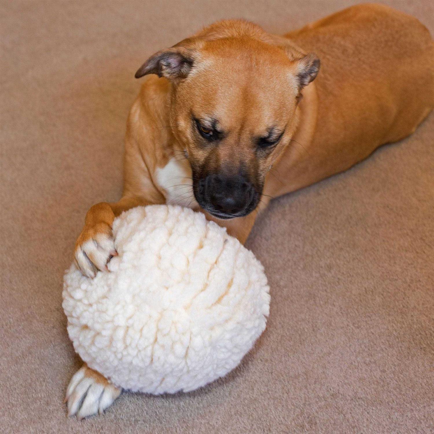 HuggleFleece Ball Dog Toy D302580