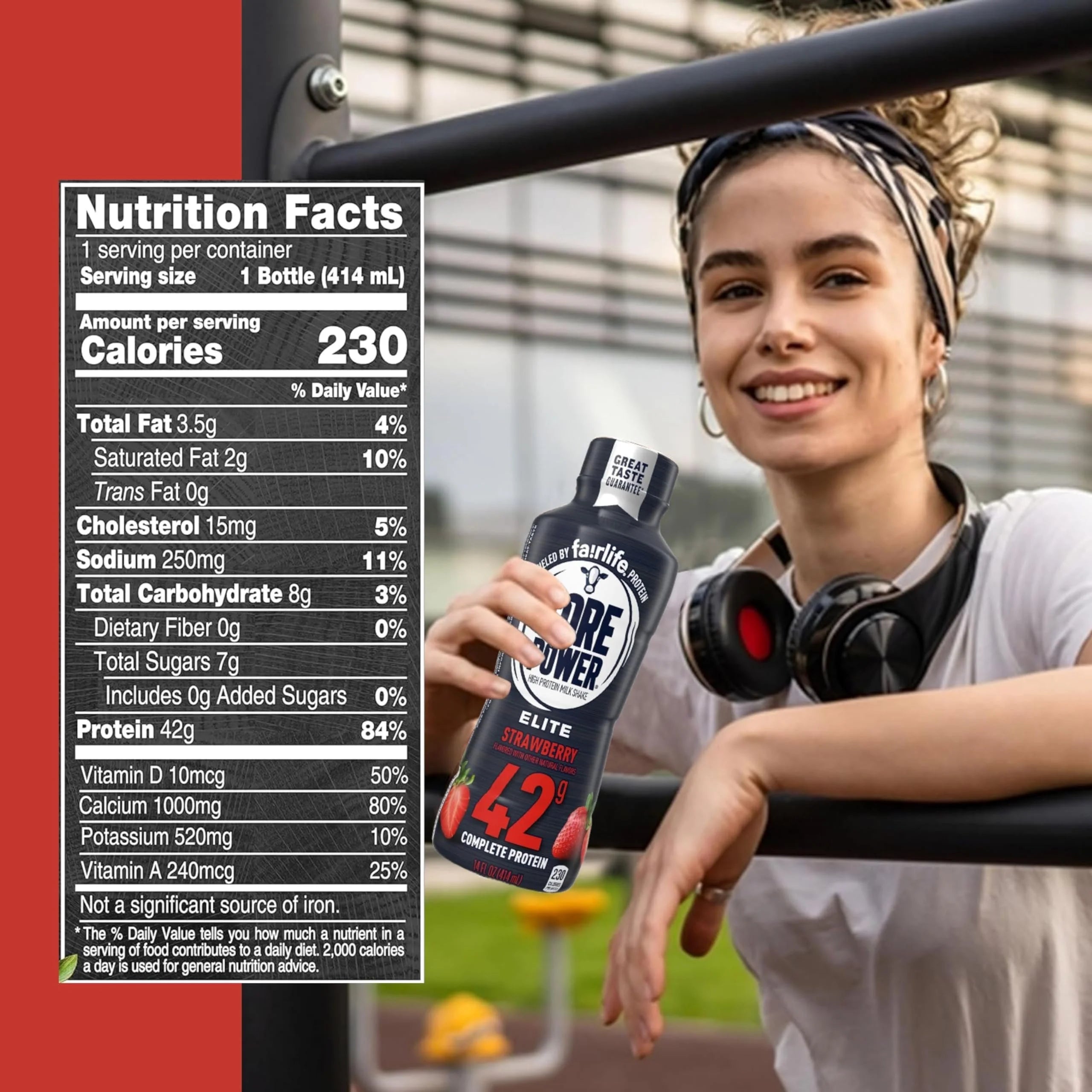 Strawberry Protein Shake 14 Fl Oz Pack of 12 F843622